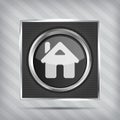Home button icon Royalty Free Stock Photo