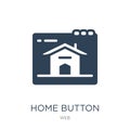 home button icon in trendy design style. home button icon isolated on white background. home button vector icon simple and modern Royalty Free Stock Photo