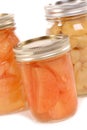 Home canned fruit for preservation