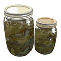 Home canned sweet pickles