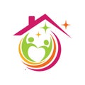 Home care love clean safe logo