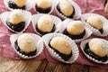 Home children candy Olho de sogra from condensed milk, plum and