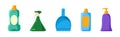 Home Cleaning Tools and Household Cleanup Object Vector Set Royalty Free Stock Photo