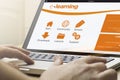 Home computing e-learning