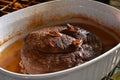 Home Cooked Beef Pot Roast Royalty Free Stock Photo