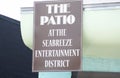 The Patio at the Seabreeze Entertainment District, Daytona Florida