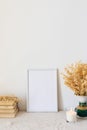 Home decor mock-up Royalty Free Stock Photo