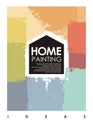 Home decor and painting creative poster