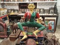 Home decor shop, Goa, India. Sculpture Royalty Free Stock Photo