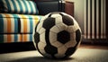 Home decor Sitting Ball. Generative AI