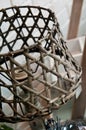 Home decorations rattan lamp shade detail