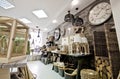 Home decorations shop interior Royalty Free Stock Photo