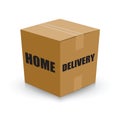 Home delivery card board box