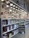 Home Depot Ceiling Lights Royalty Free Stock Photo