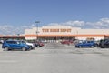 Home Depot home improvement store. Home Depot is the largest home improvement retailer in the US Royalty Free Stock Photo
