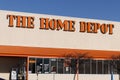 Home Depot Location. Home Depot is the Largest Home Improvement Retailer in the US Royalty Free Stock Photo