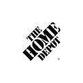 Home depot logo editorial illustrative on white background