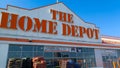 Home Depot store sign Royalty Free Stock Photo
