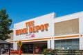 Home Depot storefront Location in Surrey Canada.Home Depot is the Largest Home Improvement Retailer in the US and Canada