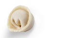 Home dumpling on a white background Royalty Free Stock Photo