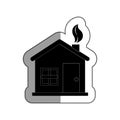 home ecology isolated icon