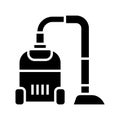 Home electric appliance, vacuum cleaner icon