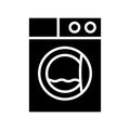 Home electric appliance, washer washing machine laundry icon