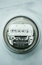 Home electric power meter Royalty Free Stock Photo