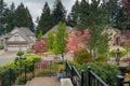 Home Entry Frontyard Landscaped Garden Royalty Free Stock Photo