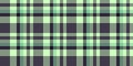 Home fabric check plaid, volume texture pattern textile. Striped seamless vector background tartan in dark and light colors Royalty Free Stock Photo