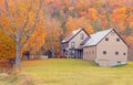 Home in Fall colors scenic, Plymouth, Vermont