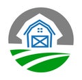 Home Farm Logo vector Icon