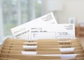 Home filing dividers for council tax