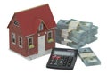 Home finances concept Royalty Free Stock Photo