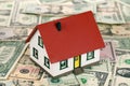 Home financing (Dollars) Royalty Free Stock Photo