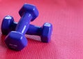 Home fitness equipment. Tabata Cardio Workout Kettlebell