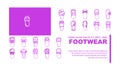 Home Footwear Comfortable Shoes landing header vector