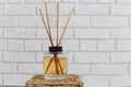 Home fragrance with bamboo sticks