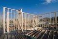 Home frame construction Royalty Free Stock Photo