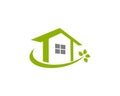 home green 1 logo icon template