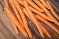 home grown carrots