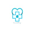 Home health logo. icon. symbol. vector. on white background