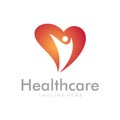 Home healthcare logo and icon design