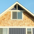 Home House Exterior Siding Roof Gable Royalty Free Stock Photo