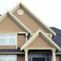 Home House Roof Siding Peaks Royalty Free Stock Photo