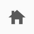 Home icon, house, hearth, accommodation, room, rest, hostel, apartment