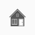 Home icon, house, hearth, accommodation, room, rest, hostel, apartment