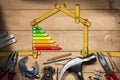 Home Improvement Concept - Energy Efficiency Royalty Free Stock Photo