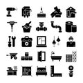 Home Improvement Icons Royalty Free Stock Photo
