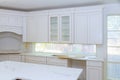 Home Improvement Kitchen Remodel view installed in a new kitchen Royalty Free Stock Photo